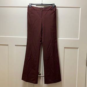 The Limited Drew Fit Dress Pants Maroon, size 6L